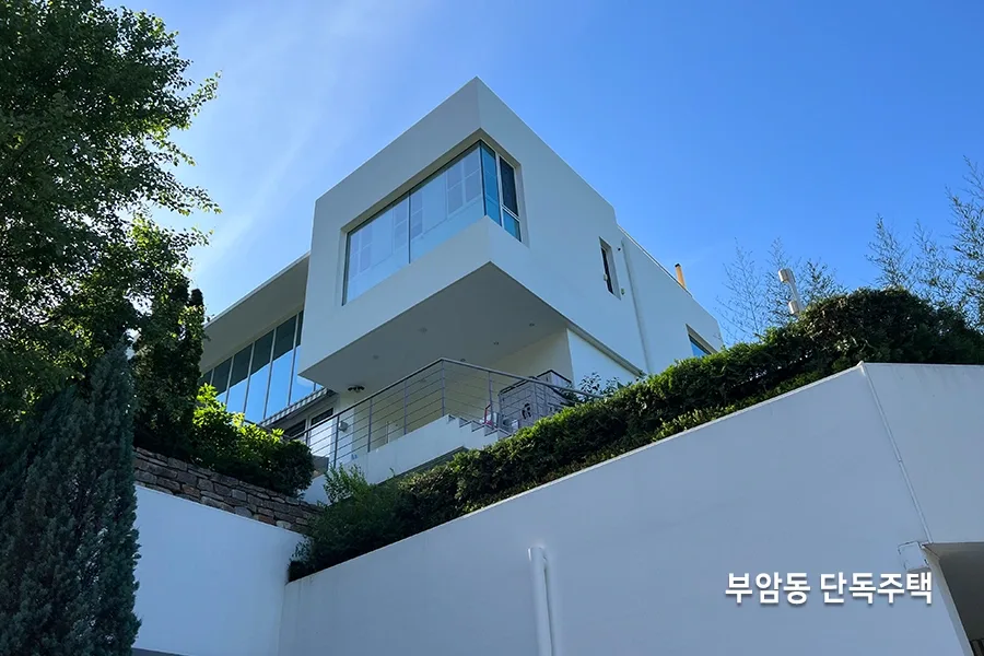 부암동 사무실썬팅 시공 현장