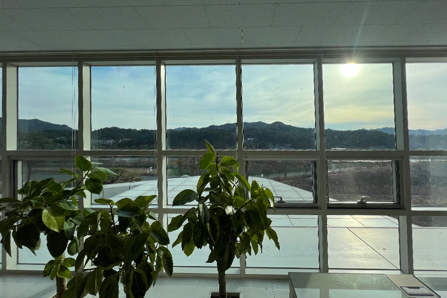 금산 사무실썬팅 시공 현장