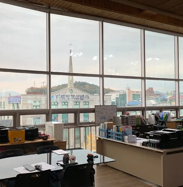대전 사무실썬팅 시공 현장 3