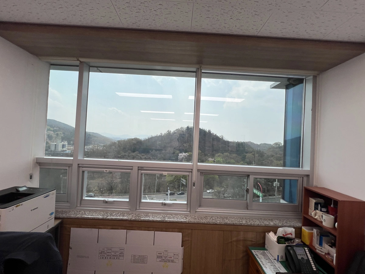 오산 사무실썬팅 시공 현장 4