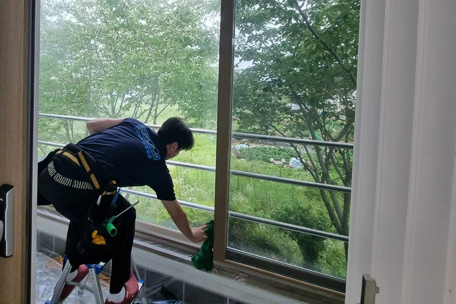 익산 사무실썬팅 시공 현장 6