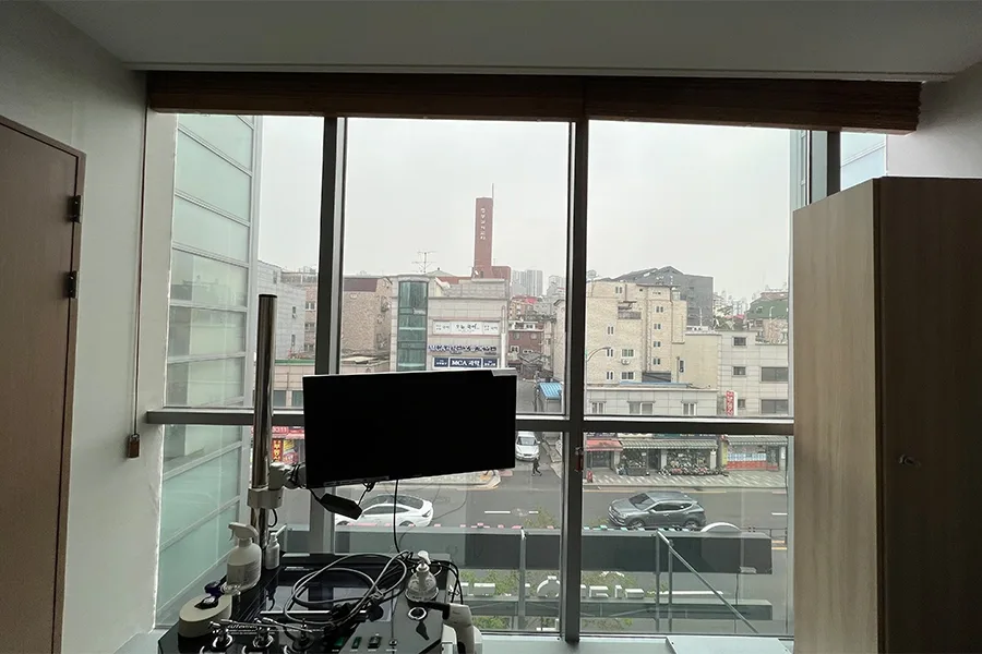 정릉 사무실썬팅 시공 현장